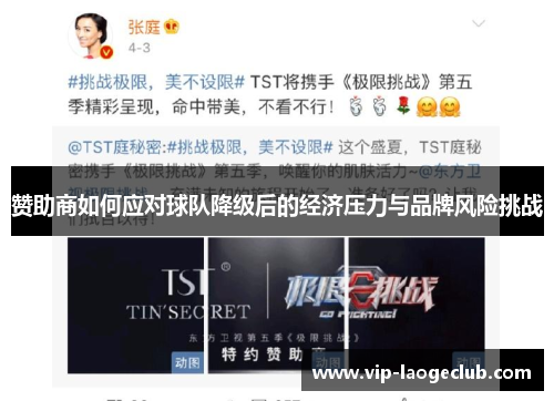 赞助商如何应对球队降级后的经济压力与品牌风险挑战 赞助商如何应对球队降级后的经济压力与品牌风险挑战